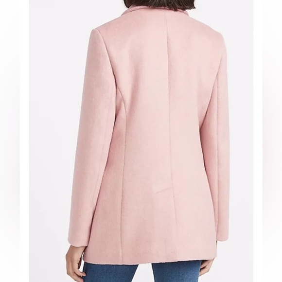 express Peacoat buttons wool blend pink size XL Womens - Picture 4 of 7